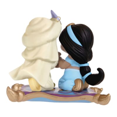 Disney Precious Moments Aladdin and Jasmine Porcelain Ornament