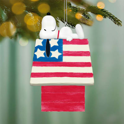 The Peanuts® Gang Patriotic Snoopy Ornament