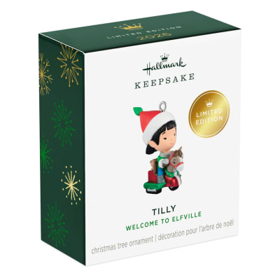 Mini Welcome to Elfville Tilly Ornament, 1