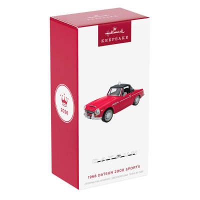 1968 Datsun 2000 Sports 2026 Metal Ornament