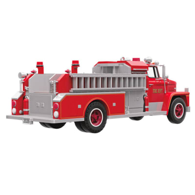 Fire Brigade 1973 Dodge C800 Fire Engine 2026 Ornament With Light