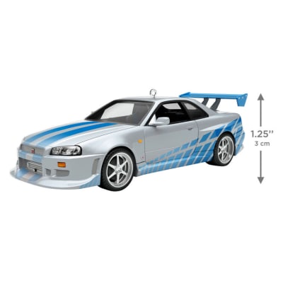 The Car's the Star 2 Fast 2 Furious 1999 Nissan Skyline GT-R Metal Ornament