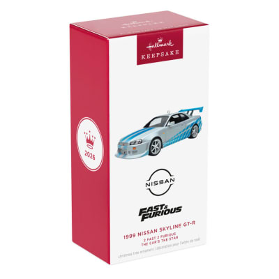The Car's the Star 2 Fast 2 Furious 1999 Nissan Skyline GT-R Metal Ornament