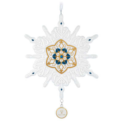 Snowflake 2026 Porcelain Ornament
