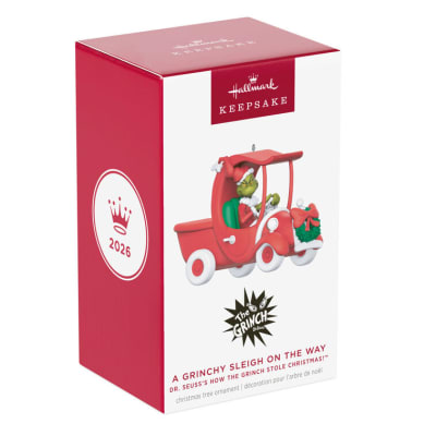 Dr. Seuss's How the Grinch Stole Christmas!™ A Grinchy Sleigh On the Way Ornament