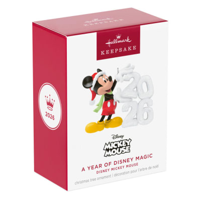 Disney Mickey Mouse A Year of Disney Magic 2026 Ornament
