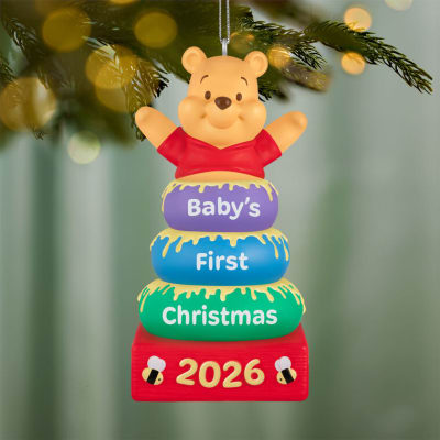 Disney Winnie the Pooh Baby's First Christmas 2026 Ornament