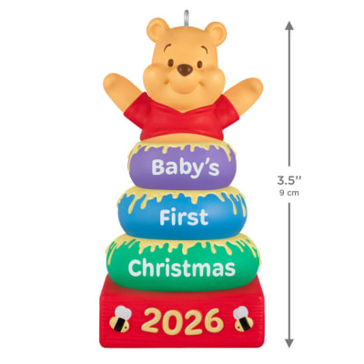 Disney Winnie the Pooh Baby's First Christmas 2026 Ornament