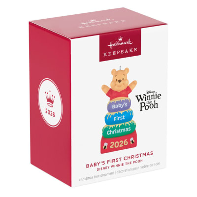 Disney Winnie the Pooh Baby's First Christmas 2026 Ornament