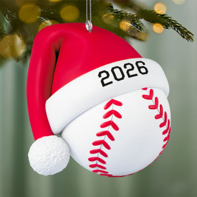 Baseball Star 2026 Ornament