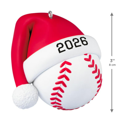 Baseball Star 2026 Ornament