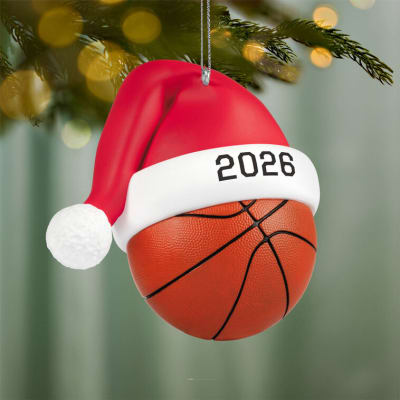 Basketball Star 2026 Ornament