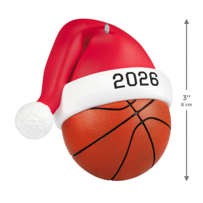Basketball Star 2026 Ornament