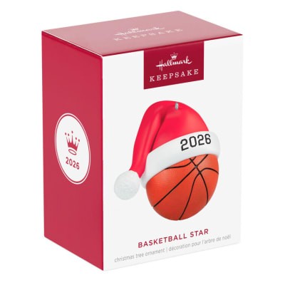 Basketball Star 2026 Ornament