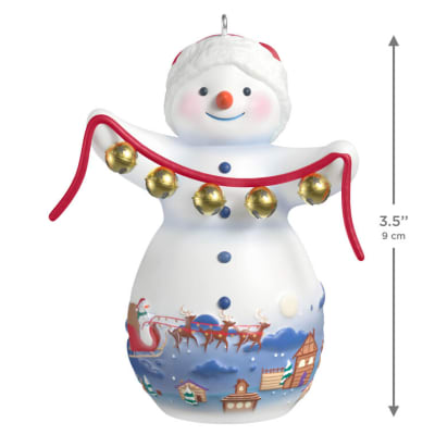 Snowtop Lodge Belle V. Holliday Porcelain Ornament