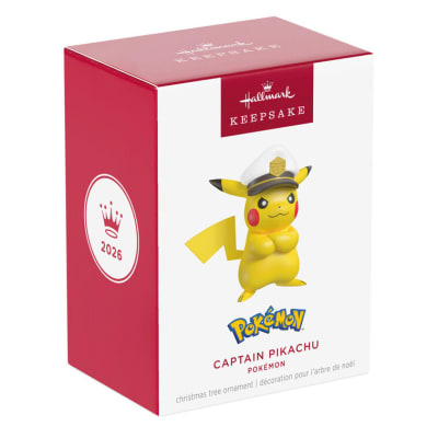 Pokémon Captain Pikachu Ornament