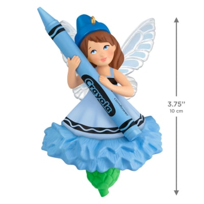 Crayola Cornflower Fairy Ornament
