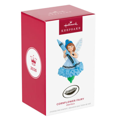Crayola Cornflower Fairy Ornament