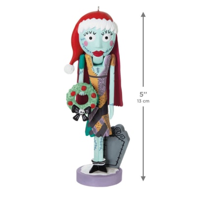 Disney Tim Burton's The Nightmare Before Christmas Festive Sally Nutcracker Ornament