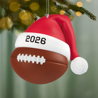 Football Star 2026 Ornament