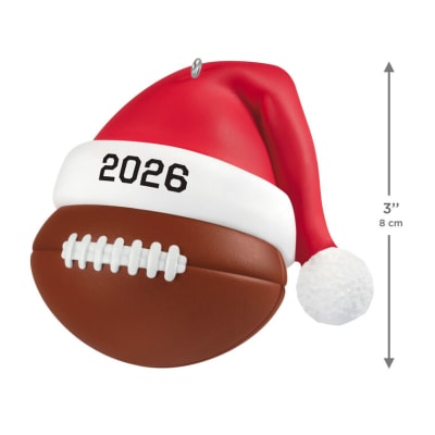 Football Star 2026 Ornament