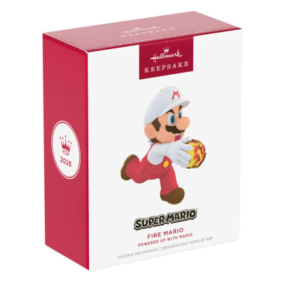 Nintendo Powered Up With Mario Fire Mario Ornament