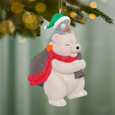 Snowball and Tuxedo Gift Givers Ornament