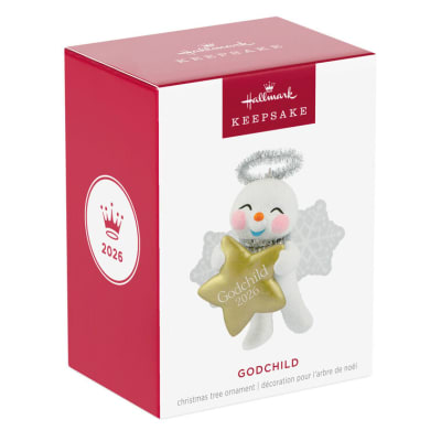 Godchild Snow Angel 2026 Ornament