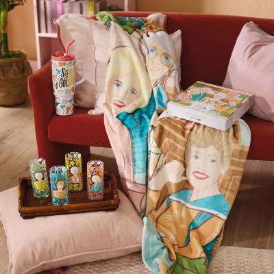 The Golden Girls at the Kitchen Table Throw Blanket, 50x60