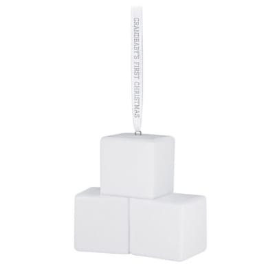 Grandbaby's First Christmas Blocks 2026 Porcelain Ornament
