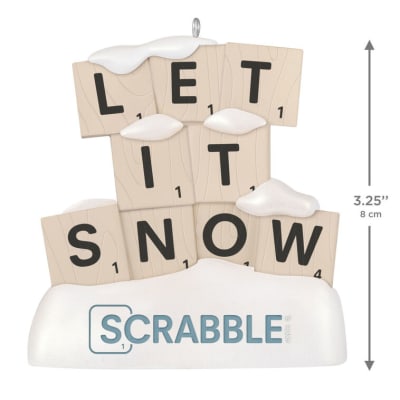 Hasbro® Scrabble® Let It Snow Ornament