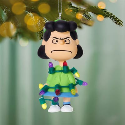 The Peanuts® Gang Lucy's All Tangled Up! Ornament
