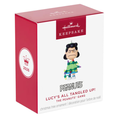 The Peanuts® Gang Lucy's All Tangled Up! Ornament