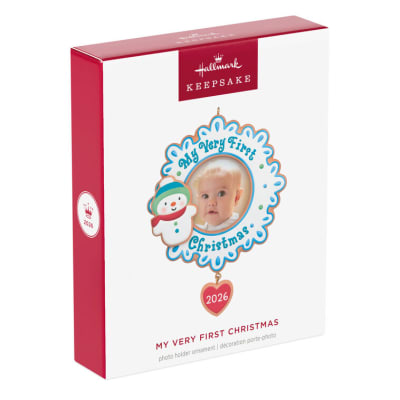 My Very First Christmas 2026 Photo Frame Ornament
