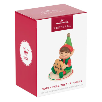 North Pole Tree Trimmers Ornament