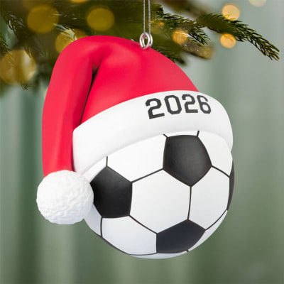 Soccer Star 2026 Ornament