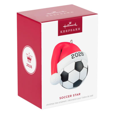 Soccer Star 2026 Ornament