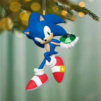 Sonic the Hedgehog™ Sonic With Chaos Emerald Ornament