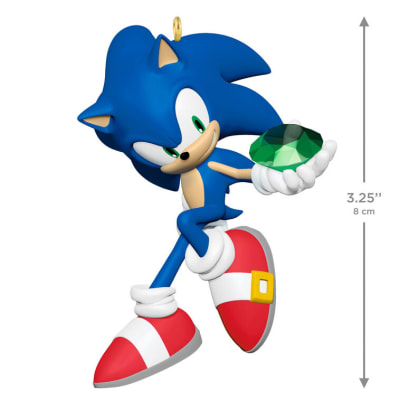 Sonic the Hedgehog™ Sonic With Chaos Emerald Ornament