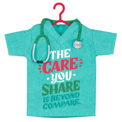 The Care You Share Fabric Ornament