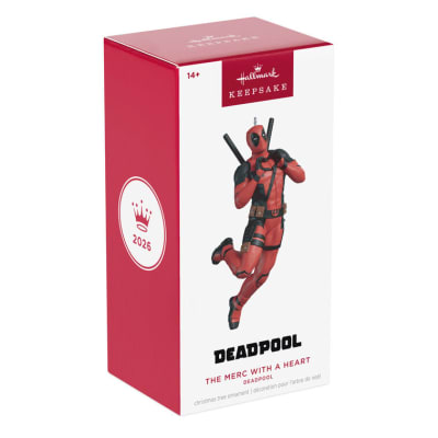 Marvel Deadpool The Merc With a Heart Ornament