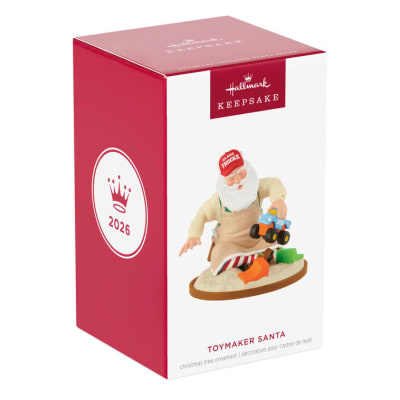 Toymaker Santa 2026 Ornament