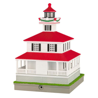 Holiday Lighthouse 2026 Ornament With Light