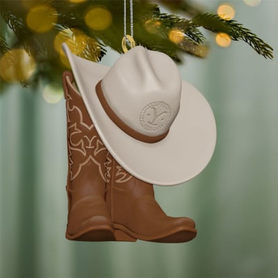 Yellowstone Wear the Brand Ornament