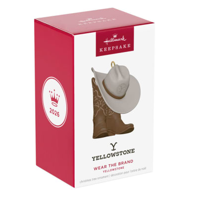 Yellowstone Wear the Brand Ornament