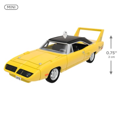 Mini Lil' Classic Cars 1970 Plymouth Superbird 2026 Metal Ornament, 0.75