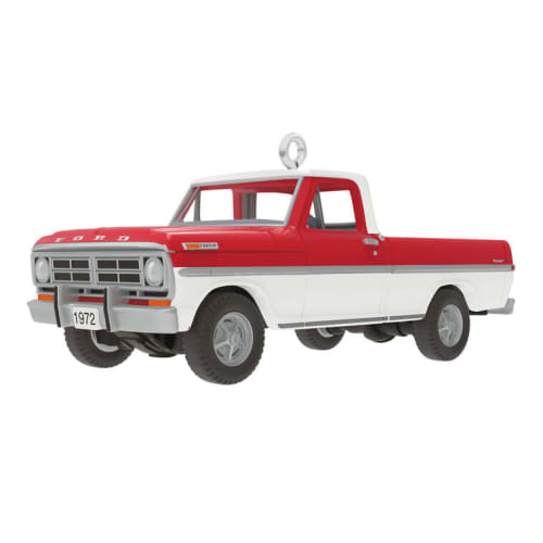 Mini Lil' American Trucks 1972 Ford F-100 2026 Metal Ornament, 0.75
