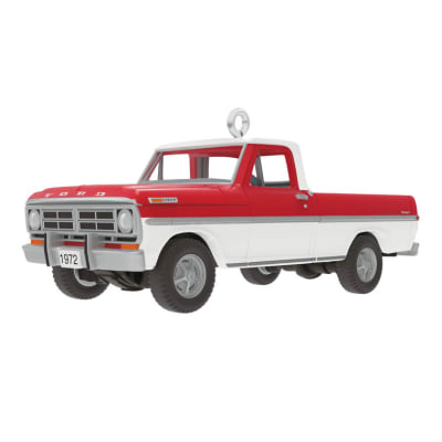 Mini Lil' American Trucks 1972 Ford F-100 2026 Metal Ornament, 0.75