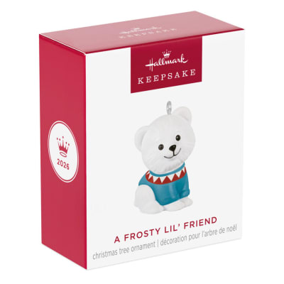 Mini A Frosty Lil' Friend Ornament, 1