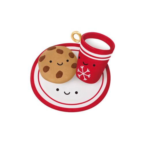Mini Milk and Cookies Better Together Ornament, 0.75